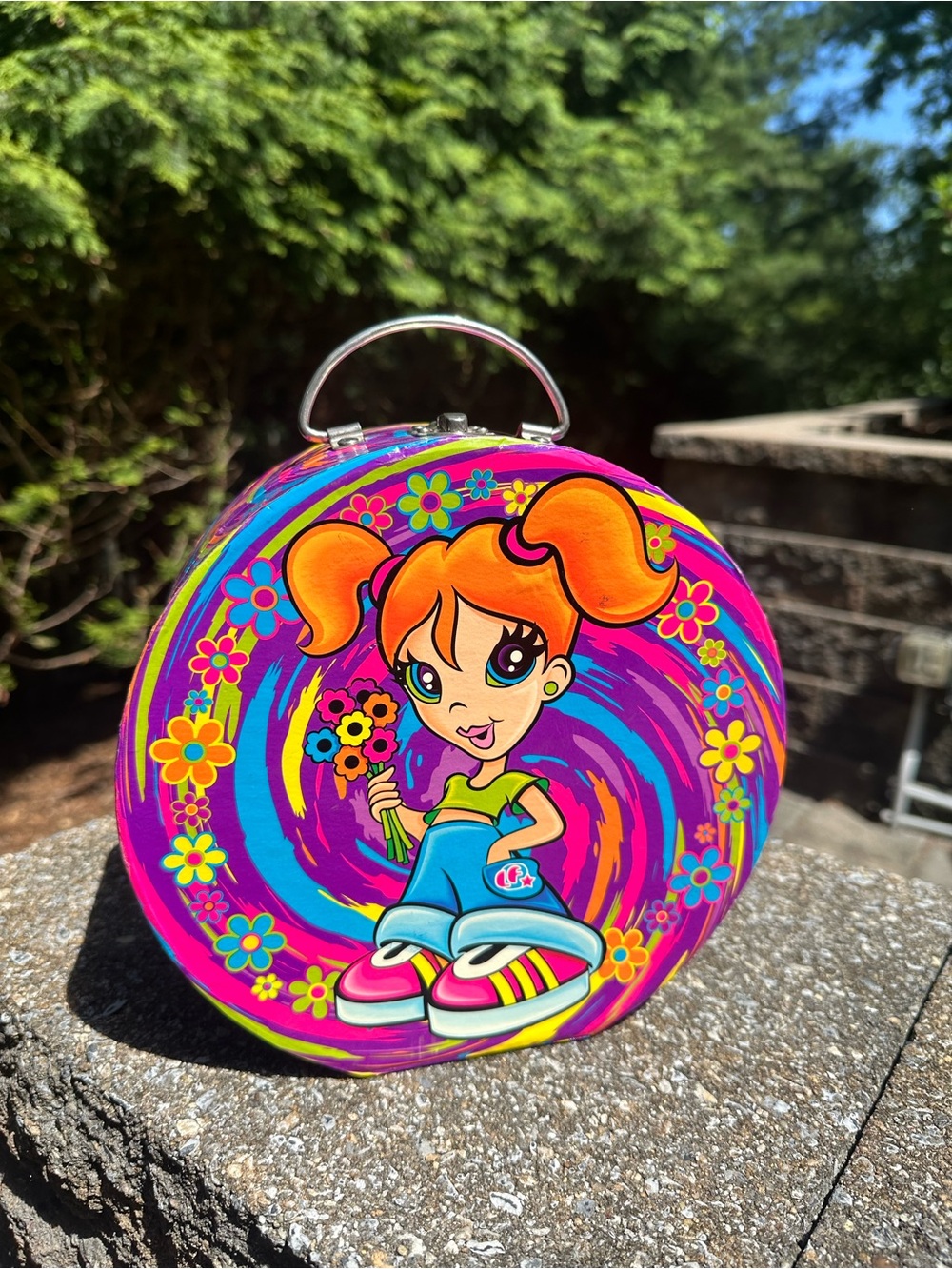 Vintage 90s/Y2K Lisa Frank Tote Box